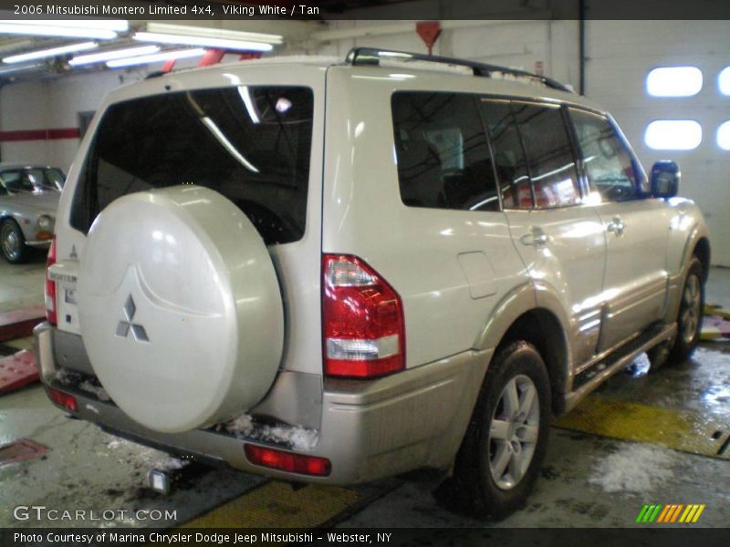 Viking White / Tan 2006 Mitsubishi Montero Limited 4x4