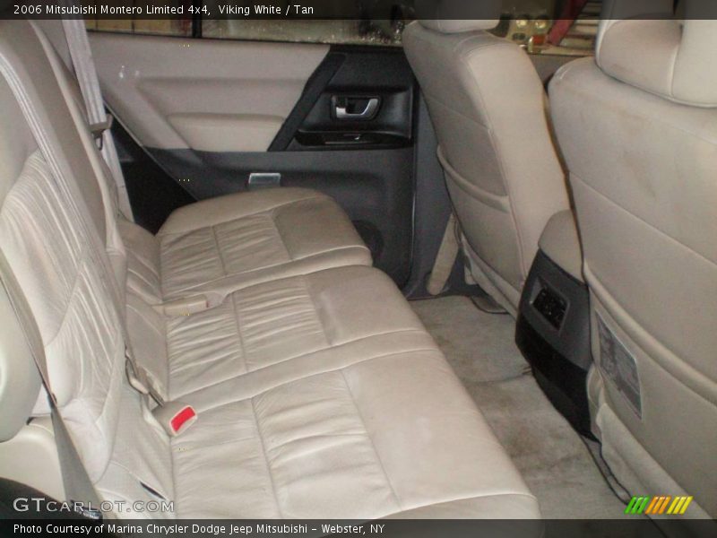 Viking White / Tan 2006 Mitsubishi Montero Limited 4x4