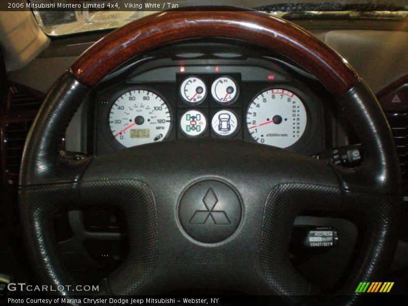 Viking White / Tan 2006 Mitsubishi Montero Limited 4x4
