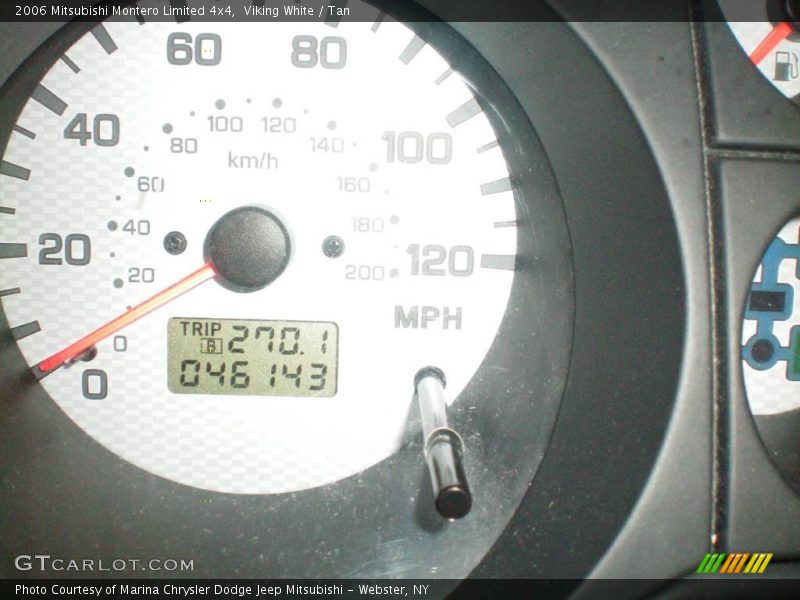 Viking White / Tan 2006 Mitsubishi Montero Limited 4x4