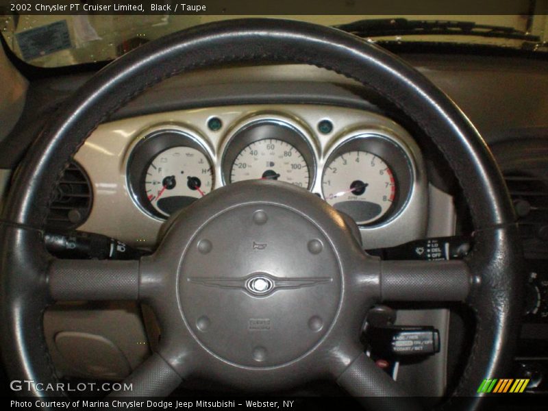 Black / Taupe 2002 Chrysler PT Cruiser Limited