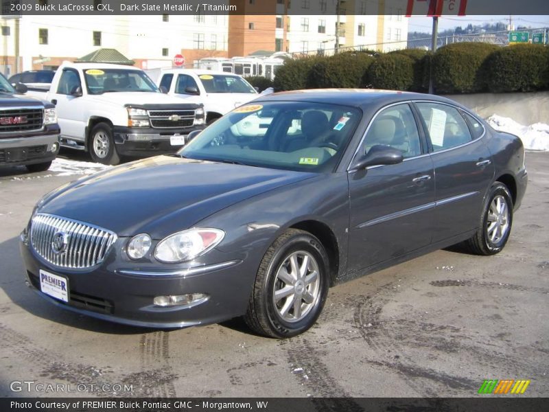 Dark Slate Metallic / Titanium 2009 Buick LaCrosse CXL