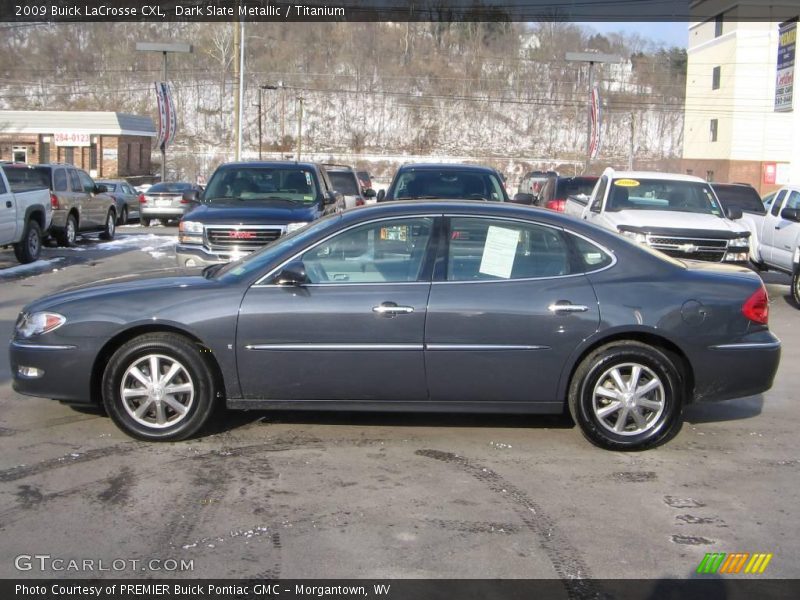 Dark Slate Metallic / Titanium 2009 Buick LaCrosse CXL