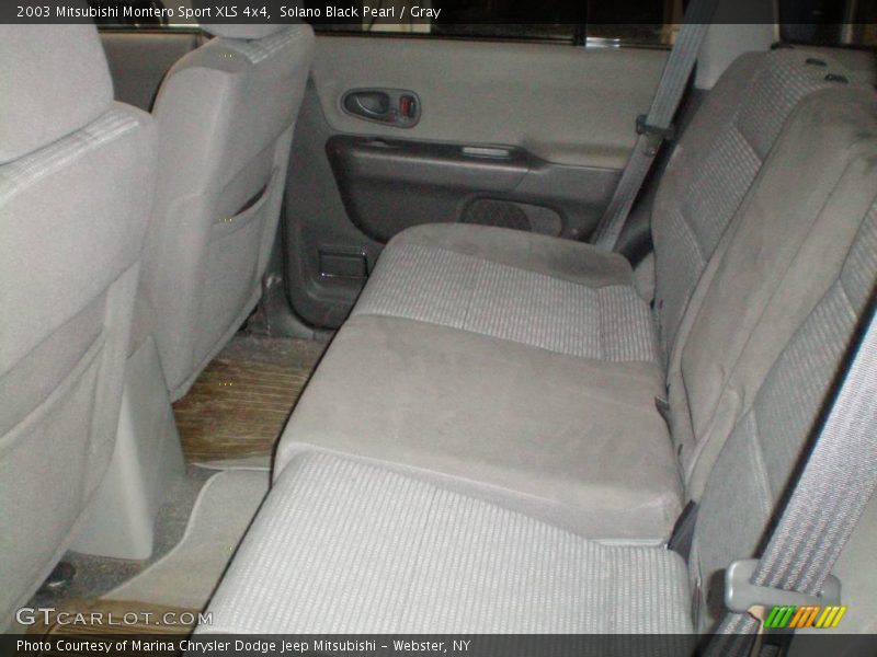 Solano Black Pearl / Gray 2003 Mitsubishi Montero Sport XLS 4x4