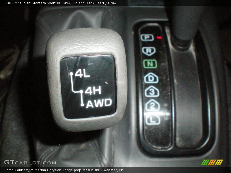 Solano Black Pearl / Gray 2003 Mitsubishi Montero Sport XLS 4x4