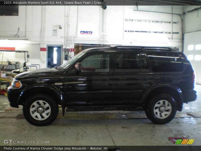 Solano Black Pearl / Gray 2003 Mitsubishi Montero Sport XLS 4x4