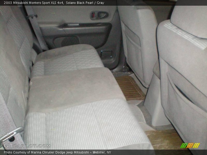 Solano Black Pearl / Gray 2003 Mitsubishi Montero Sport XLS 4x4