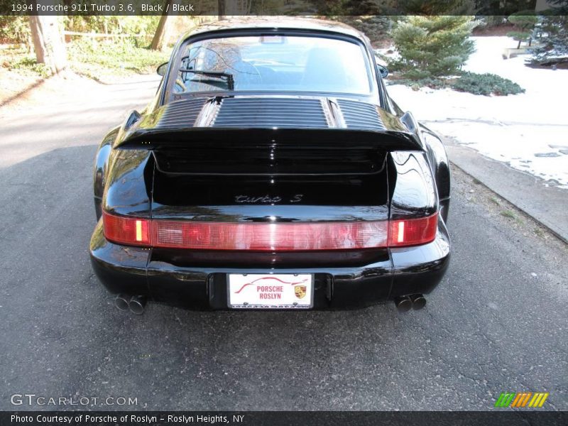 Black / Black 1994 Porsche 911 Turbo 3.6