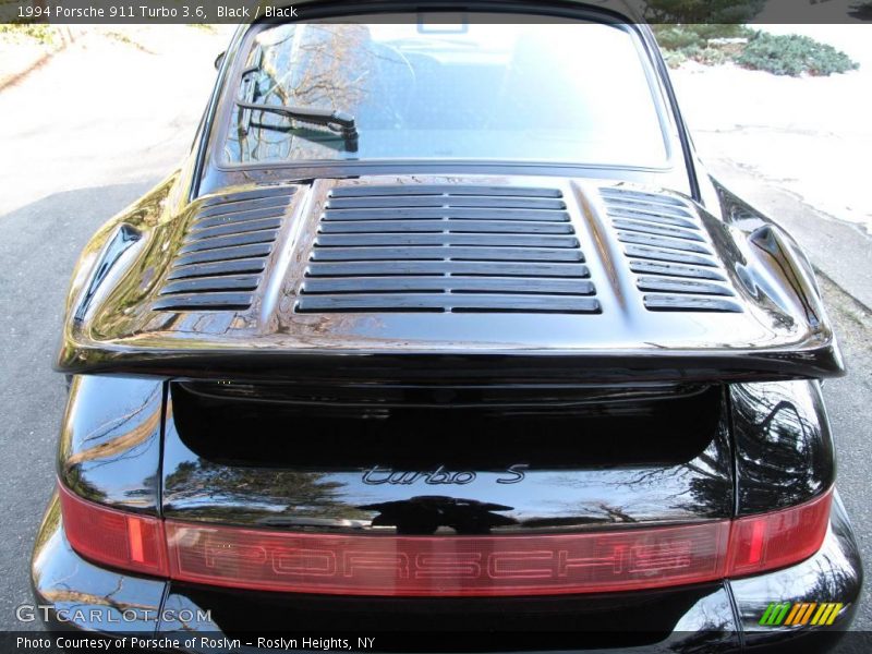 Black / Black 1994 Porsche 911 Turbo 3.6
