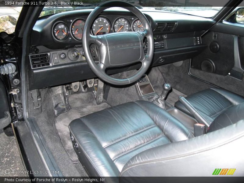 Black Interior - 1994 911 Turbo 3.6 