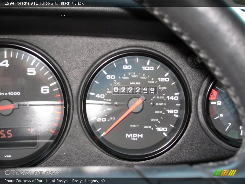 Black / Black 1994 Porsche 911 Turbo 3.6