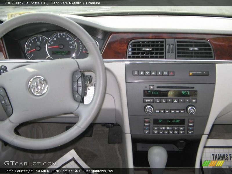 Dark Slate Metallic / Titanium 2009 Buick LaCrosse CXL