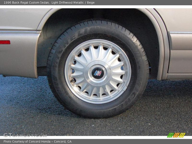 Light Driftwood Metallic / Beige 1996 Buick Regal Custom Sedan