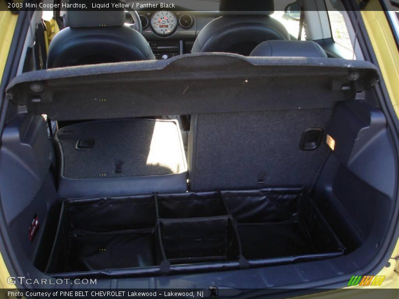 Liquid Yellow / Panther Black 2003 Mini Cooper Hardtop