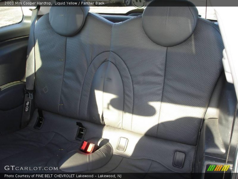 Liquid Yellow / Panther Black 2003 Mini Cooper Hardtop