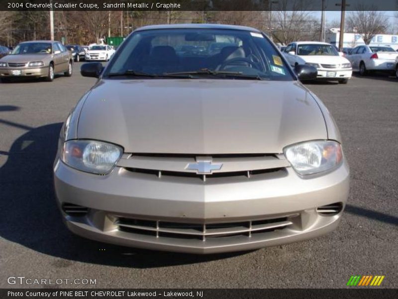 Sandrift Metallic / Graphite 2004 Chevrolet Cavalier Coupe