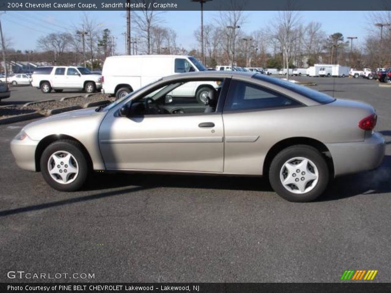 Sandrift Metallic / Graphite 2004 Chevrolet Cavalier Coupe
