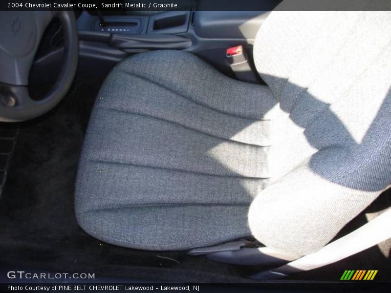 Sandrift Metallic / Graphite 2004 Chevrolet Cavalier Coupe