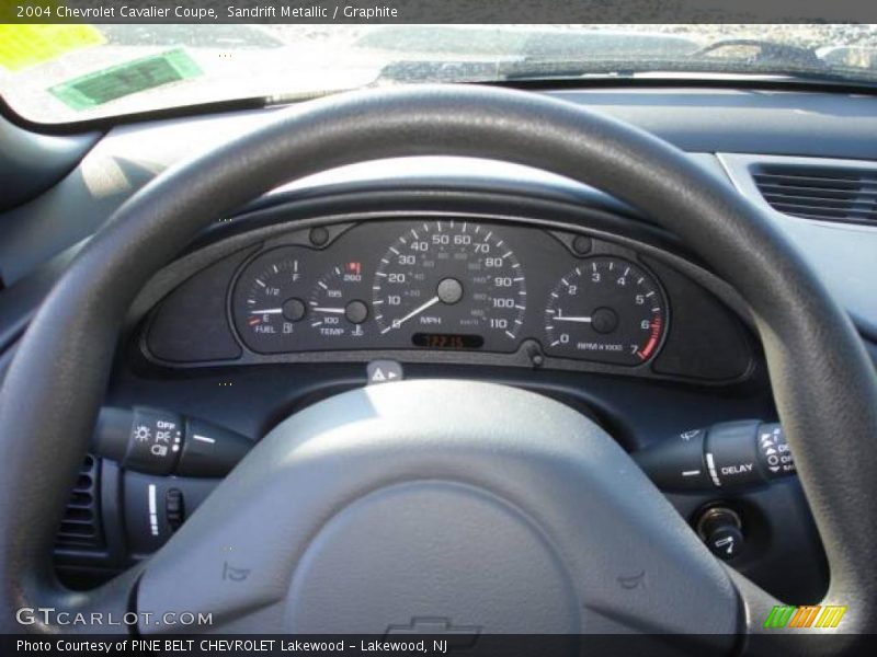 Sandrift Metallic / Graphite 2004 Chevrolet Cavalier Coupe