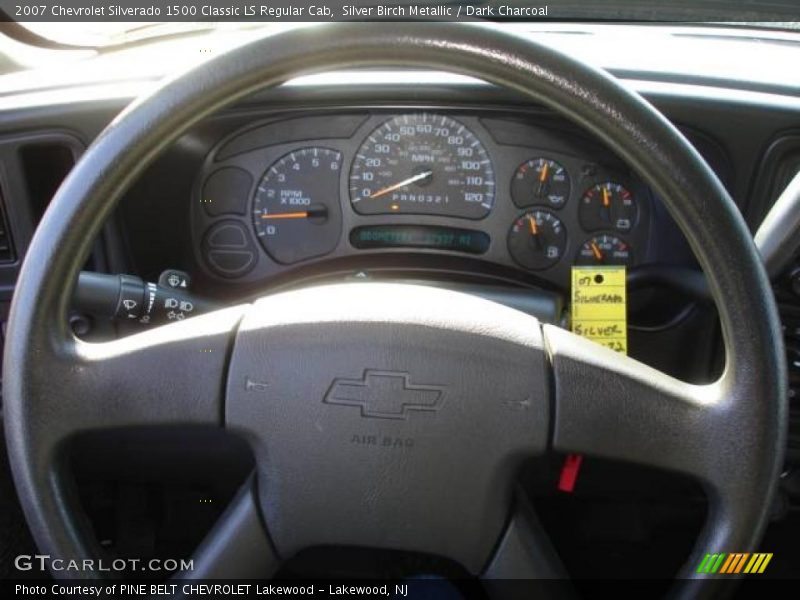 Silver Birch Metallic / Dark Charcoal 2007 Chevrolet Silverado 1500 Classic LS Regular Cab