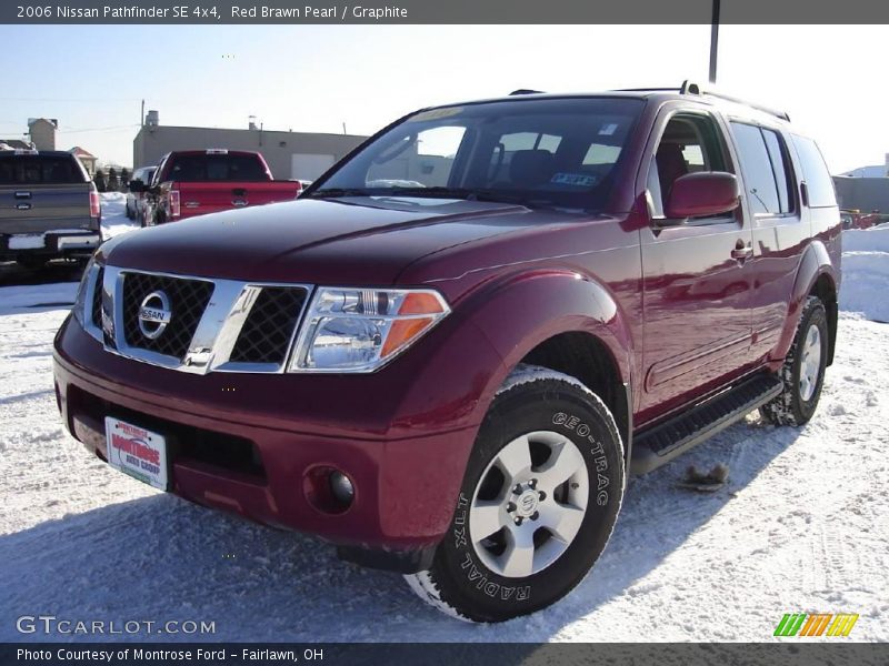 Red Brawn Pearl / Graphite 2006 Nissan Pathfinder SE 4x4