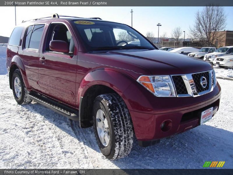 Red Brawn Pearl / Graphite 2006 Nissan Pathfinder SE 4x4