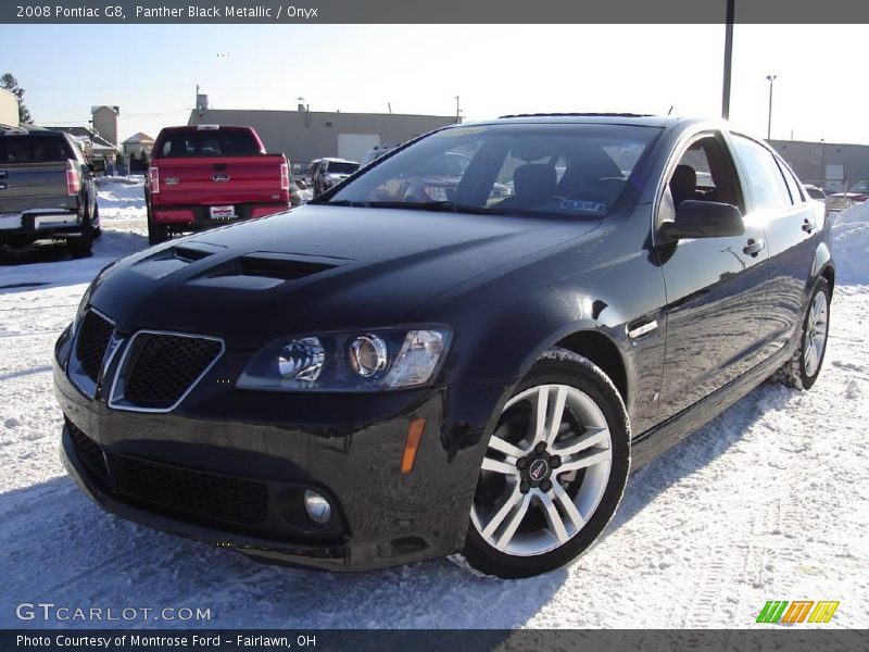 Panther Black Metallic / Onyx 2008 Pontiac G8