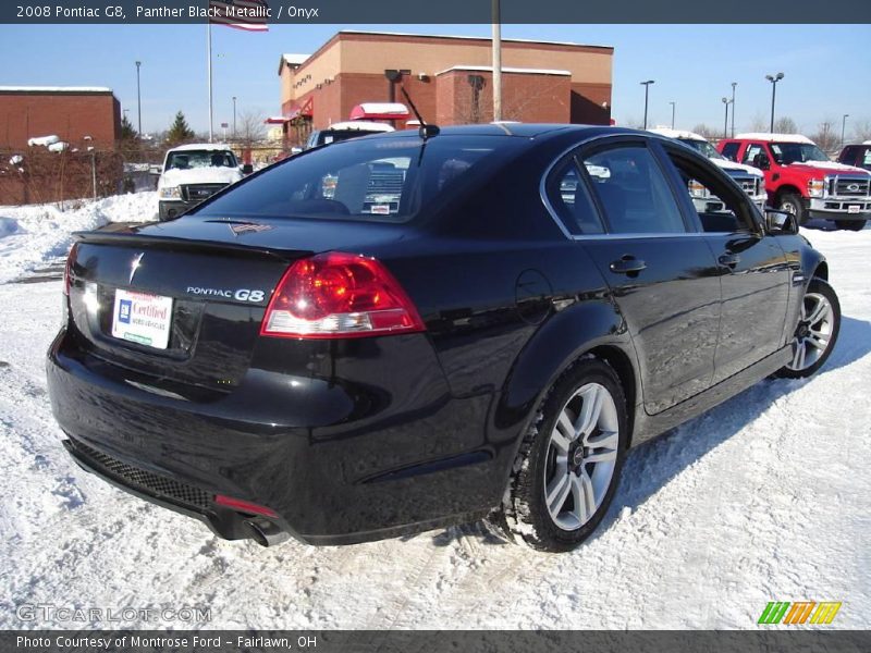 Panther Black Metallic / Onyx 2008 Pontiac G8