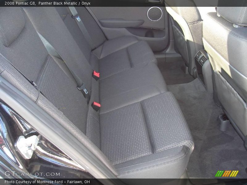 Panther Black Metallic / Onyx 2008 Pontiac G8
