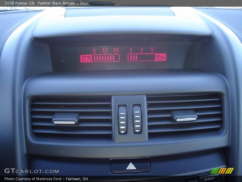 Panther Black Metallic / Onyx 2008 Pontiac G8