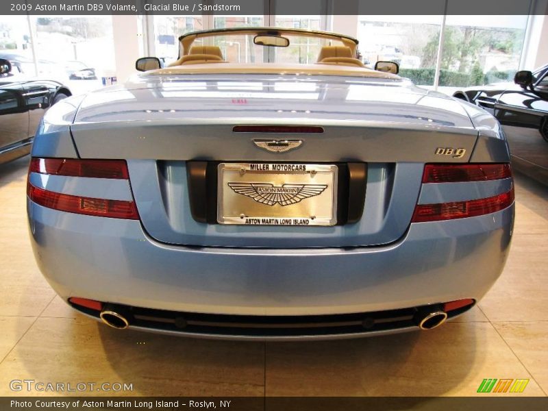 Glacial Blue / Sandstorm 2009 Aston Martin DB9 Volante