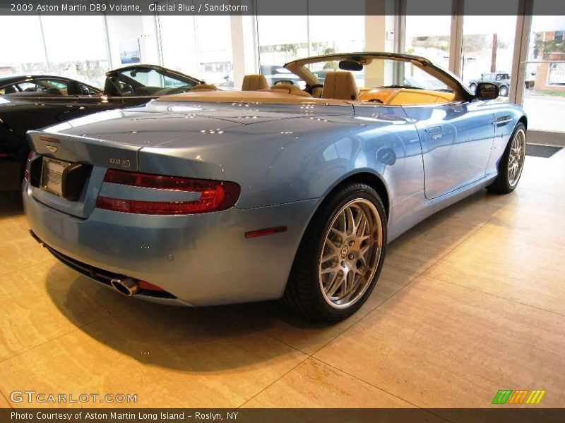 Glacial Blue / Sandstorm 2009 Aston Martin DB9 Volante