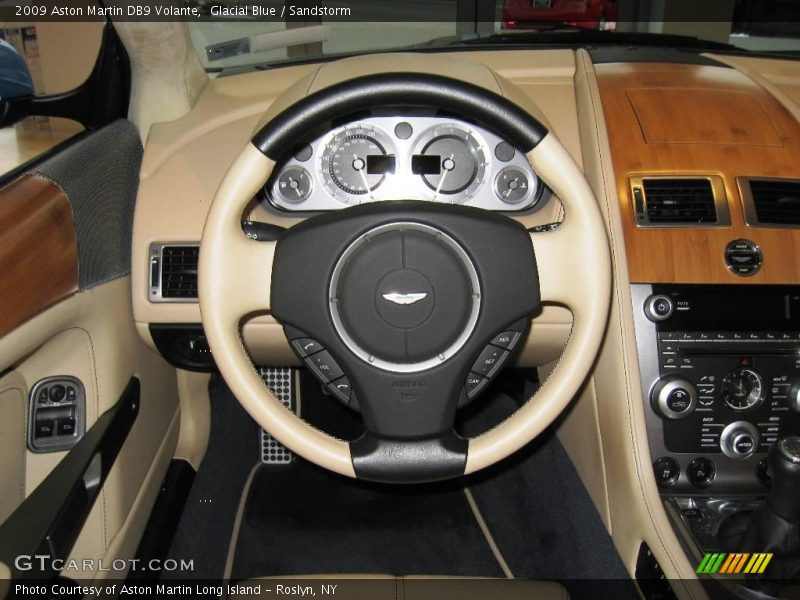 Glacial Blue / Sandstorm 2009 Aston Martin DB9 Volante