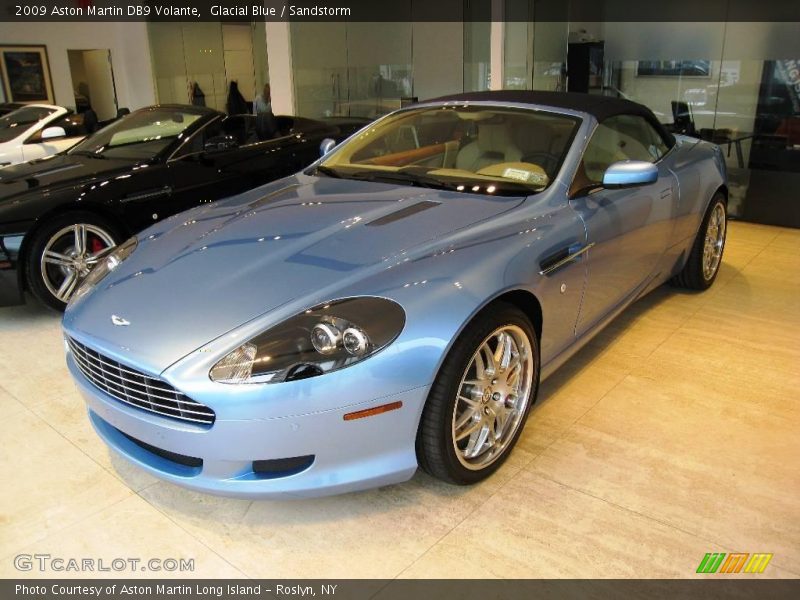 Glacial Blue / Sandstorm 2009 Aston Martin DB9 Volante
