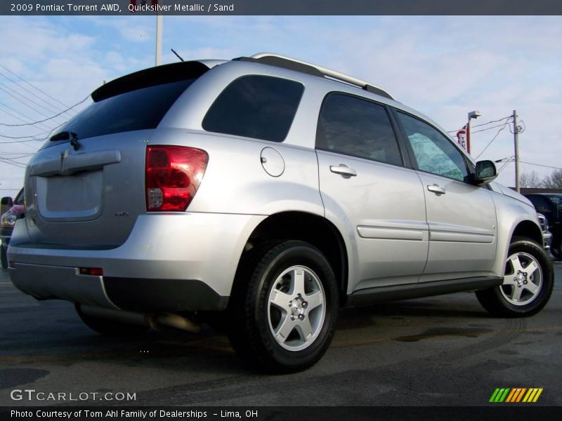 Quicksilver Metallic / Sand 2009 Pontiac Torrent AWD