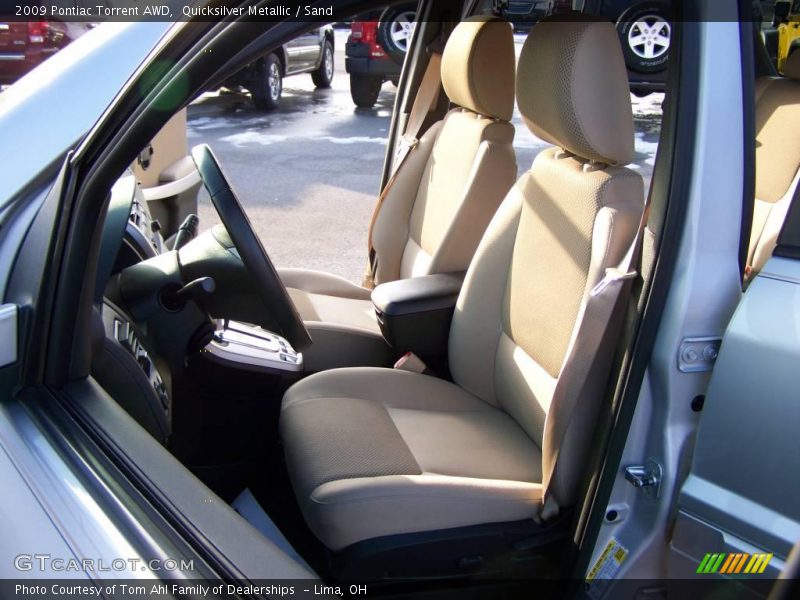 Quicksilver Metallic / Sand 2009 Pontiac Torrent AWD