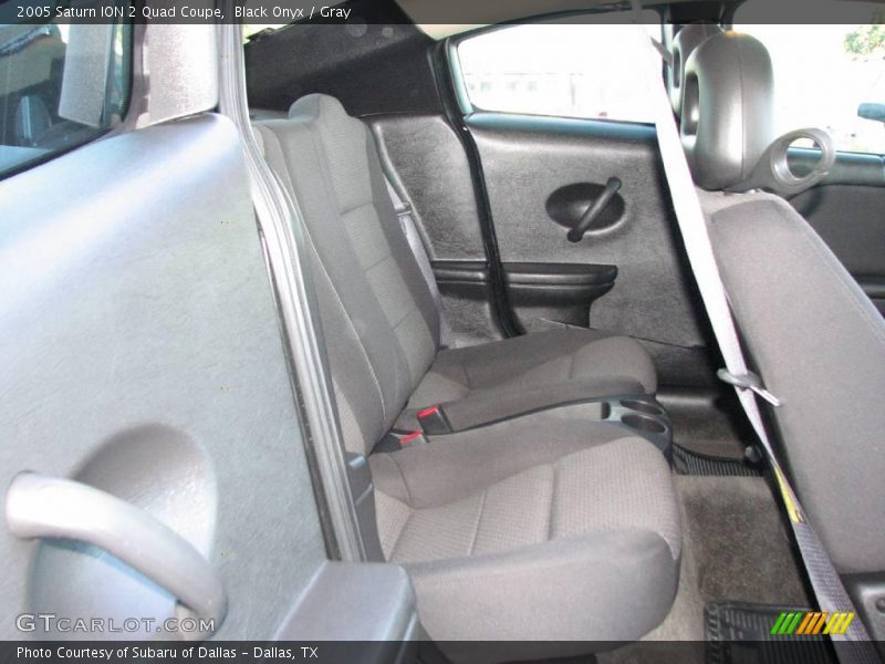 Black Onyx / Gray 2005 Saturn ION 2 Quad Coupe