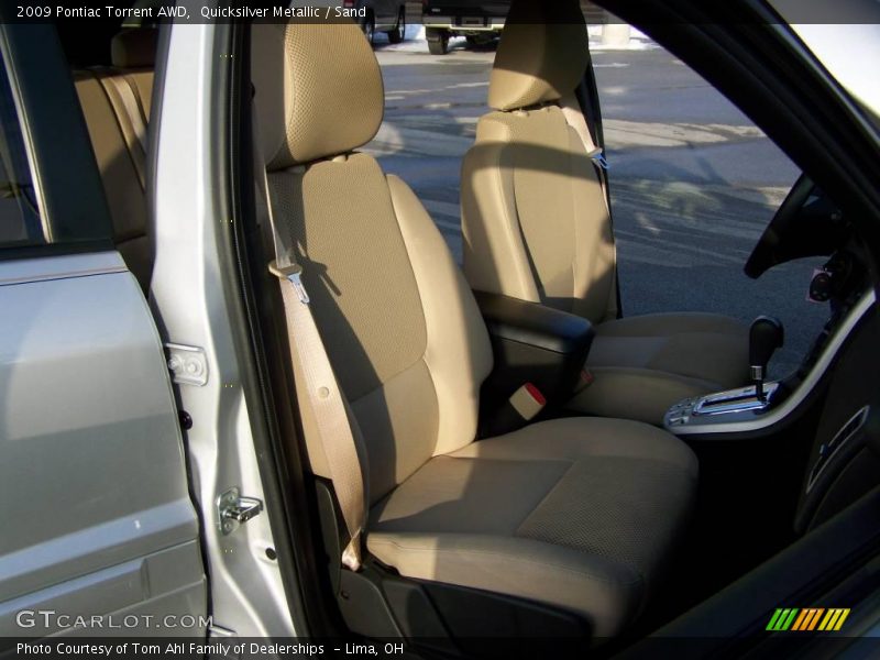 Quicksilver Metallic / Sand 2009 Pontiac Torrent AWD