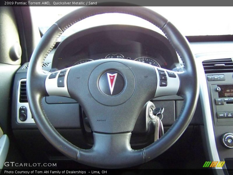 Quicksilver Metallic / Sand 2009 Pontiac Torrent AWD