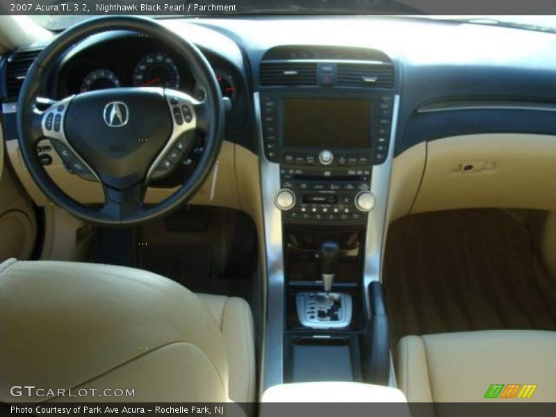Nighthawk Black Pearl / Parchment 2007 Acura TL 3.2
