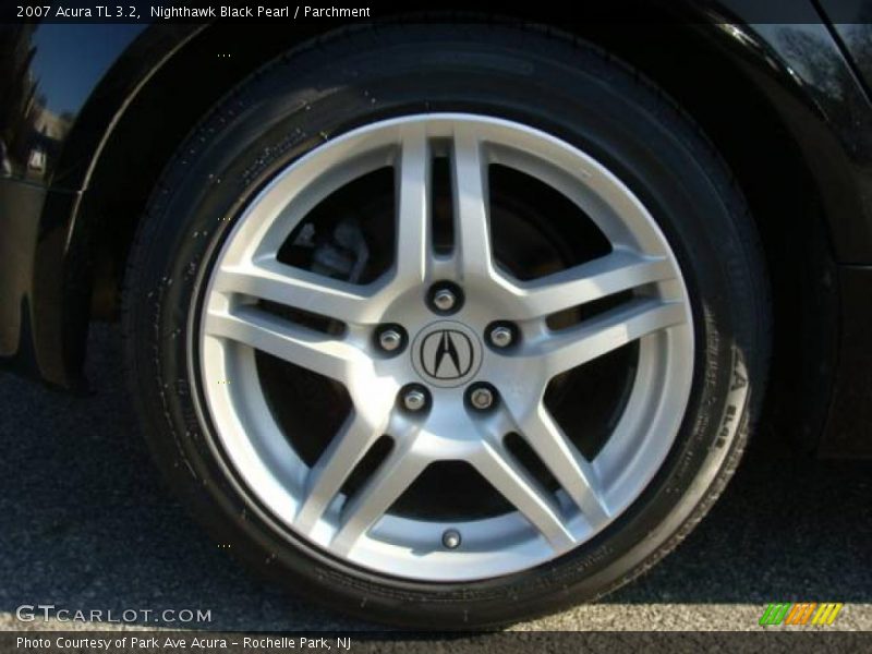 Nighthawk Black Pearl / Parchment 2007 Acura TL 3.2