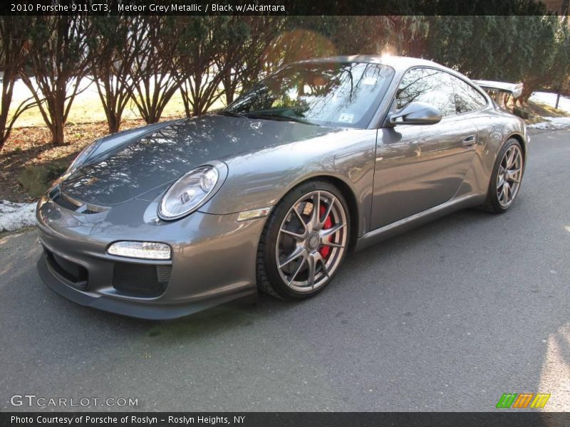 Meteor Grey Metallic / Black w/Alcantara 2010 Porsche 911 GT3