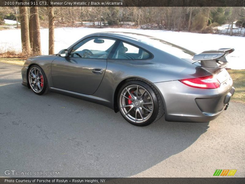 Meteor Grey Metallic / Black w/Alcantara 2010 Porsche 911 GT3