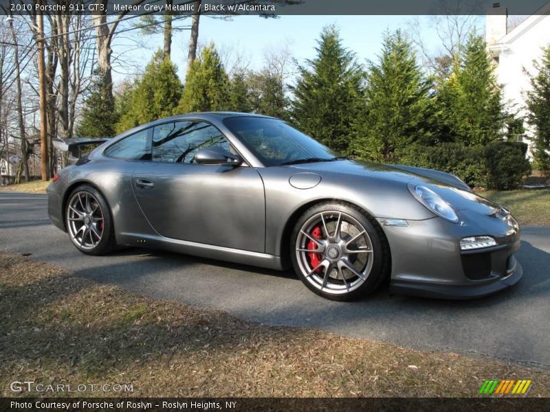 Meteor Grey Metallic / Black w/Alcantara 2010 Porsche 911 GT3