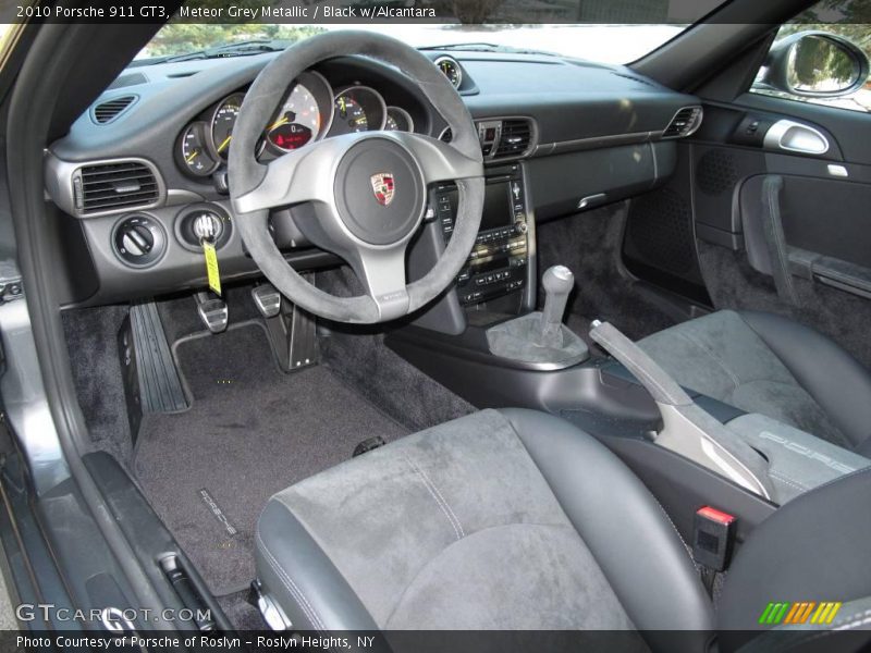 Meteor Grey Metallic / Black w/Alcantara 2010 Porsche 911 GT3