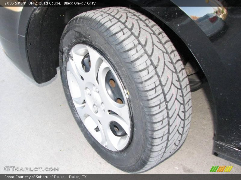 Black Onyx / Gray 2005 Saturn ION 2 Quad Coupe