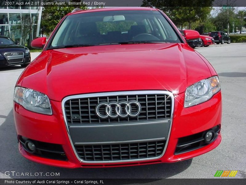 Brilliant Red / Ebony 2007 Audi A4 2.0T quattro Avant