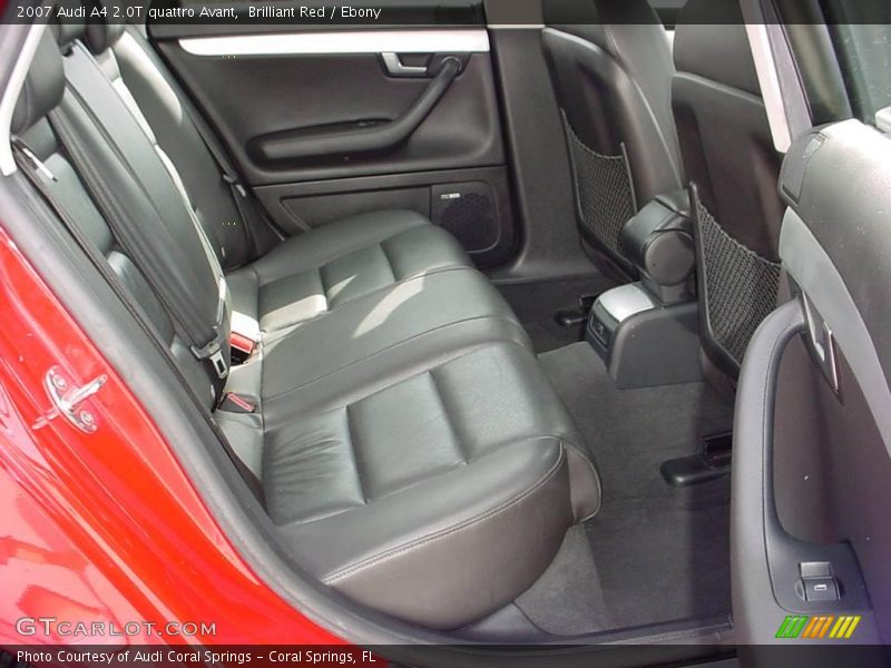 Brilliant Red / Ebony 2007 Audi A4 2.0T quattro Avant