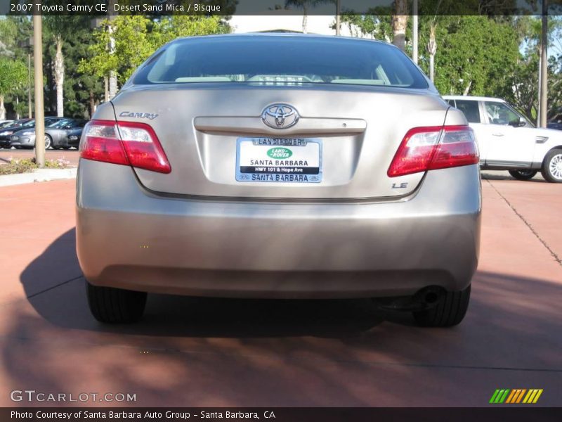 Desert Sand Mica / Bisque 2007 Toyota Camry CE