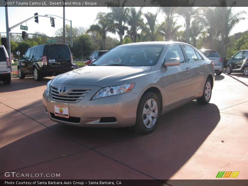 Desert Sand Mica / Bisque 2007 Toyota Camry LE